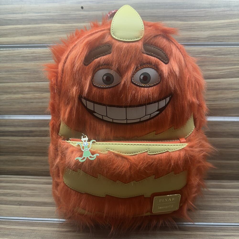 Loungefly Pixar Monsters Inc. George Sanderson Backpack – Furry, Fun & Rare